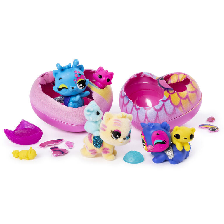 Details about   Hatchimals Colleggtibles PET OBSESSED ULTRA RARE PENGUALA & KITTEN 3 ACCESSORIES 